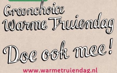 Campagne 9e Greenchoice Warme Truiendag van start