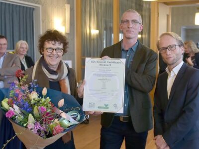 Renkum als eerste gemeente met certificaat CO<sub>2</sub>-Prestatieladder