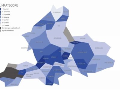 Wageningen, Rheden en Zutphen meest klimaatbestendige gemeentes van Gelderland