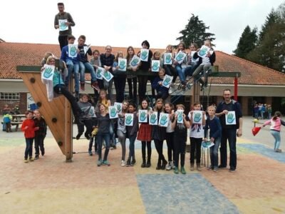 Leerlingen Arnhemse basisschool De Wijzer ontwerpen duurzame wijk van de toekomst