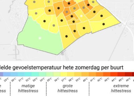 Hitte- en eenzaamheidskaart Klimaatverbond