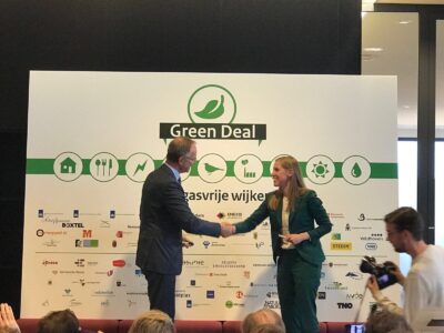 Ondertekening Green Deal aardgasvrije wijken eerste concrete stap na Energieagenda