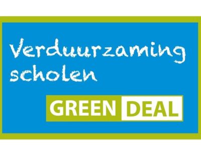 Green Deal Verduurzaming Scholen enthousiast ontvangen