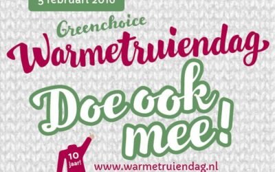 Meld je nu aan voor de tiende verjaardag van de Greenchoice Warmetruiendag!