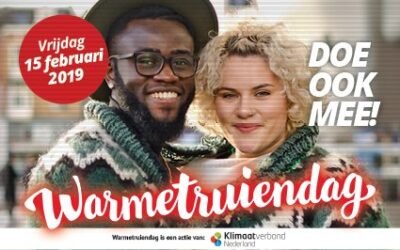 Dertiende Warmetruiendag op 15 februari 2019