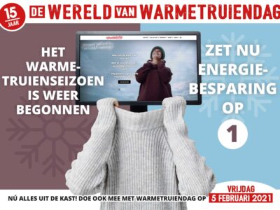Warmetruiendag 2021 – 15 jaar – Klimaatverbond Nederland