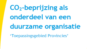 Onderliggend rapport 2019: duurzame organisatie