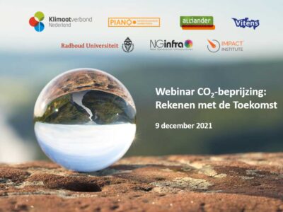 Webinar CO<sub>2</sub>-beprijzing 9 december