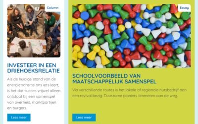Online Magazine 4 – Klimaatverbond Nederland – Collectieve verduurzaming van woningen – Samenspel in de wijktransitie