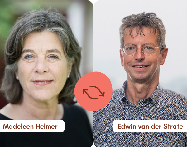 Madeleen Helmer en Edwin van der Strate