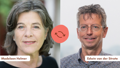 Madeleen Helmer en Edwin van der Strate
