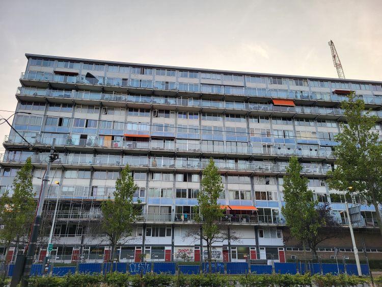 gebouw dat snel heet wordt