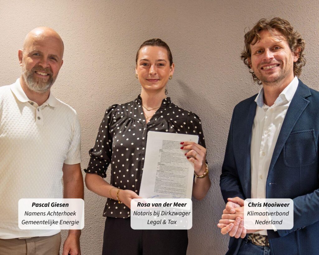 Oprichting coöperatie LEO